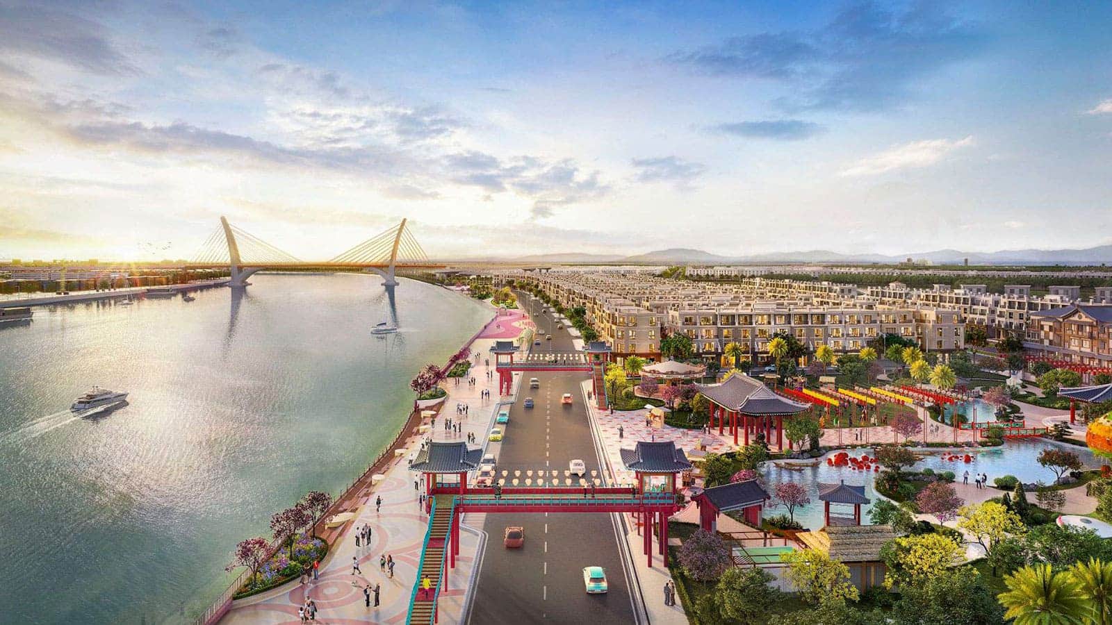 Hình ảnh phối cảnh sản phẩm tại dự án Thành phố Đảo Hoàng Gia Vinhomes Royal Island.