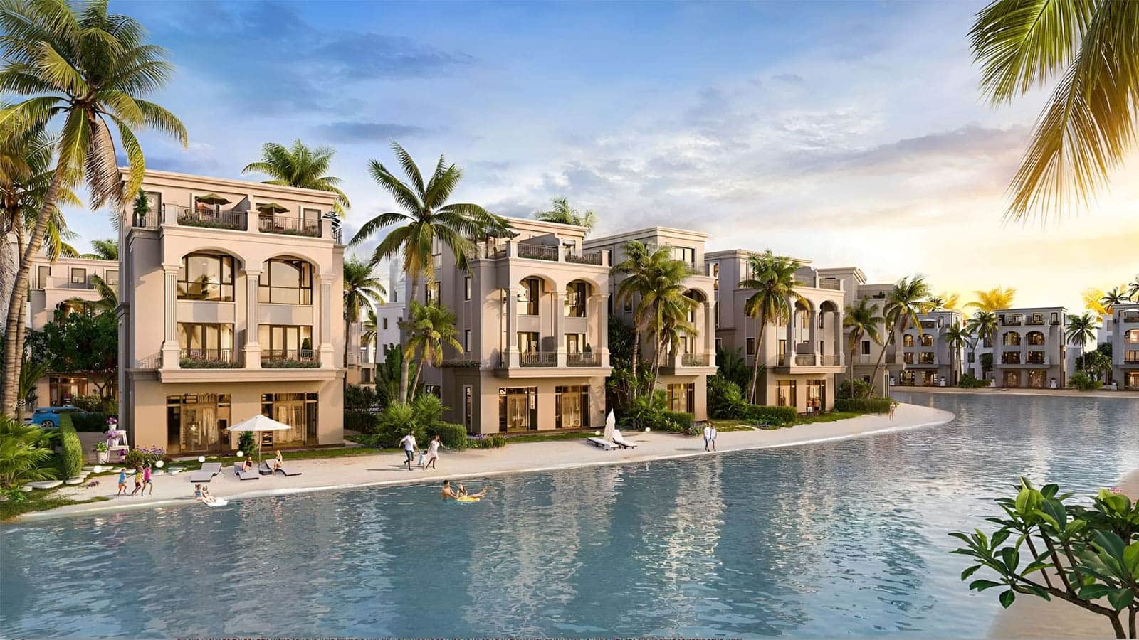 Hình ảnh phối cảnh sản phẩm tại dự án Thành phố Đảo Hoàng Gia Vinhomes Royal Island.