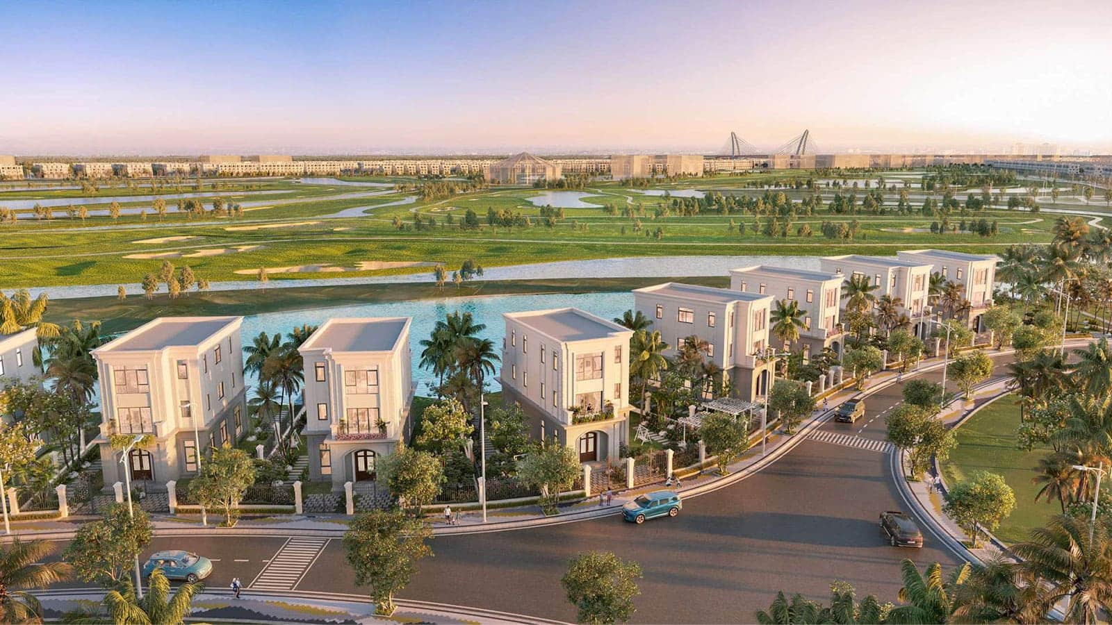 Hình ảnh phối cảnh sản phẩm tại dự án Thành phố Đảo Hoàng Gia Vinhomes Royal Island.