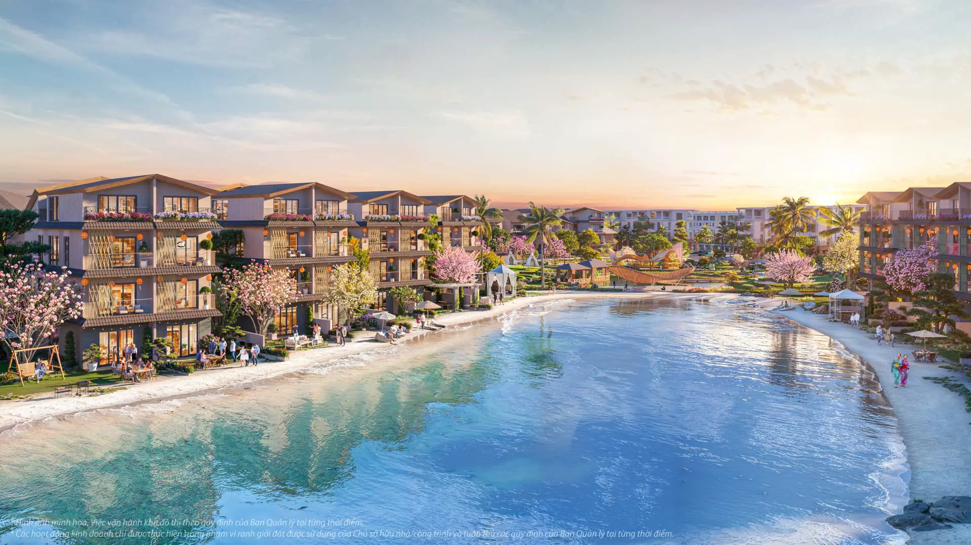 Hình ảnh phối cảnh sản phẩm The Komorebi Vinhomes Royal Island Vũ Yên.